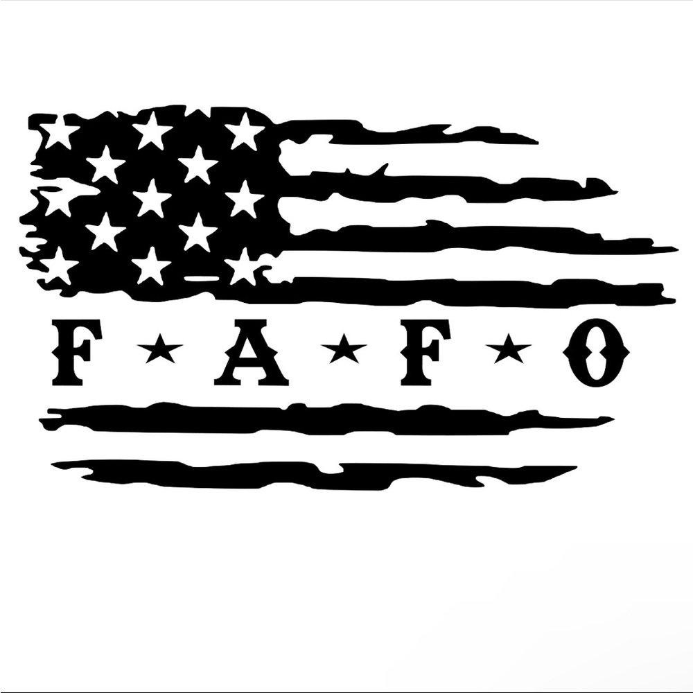 F*A*F*O Decal 3inX3in